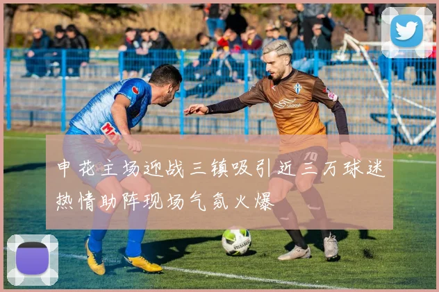 申花主场迎战三镇吸引近三万球迷热情助阵现场气氛火爆